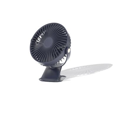 China Custom Usb Rechargeable Mini Portable Fan Hotel Fan Rechargeable Wireless Fan With Clamp for sale