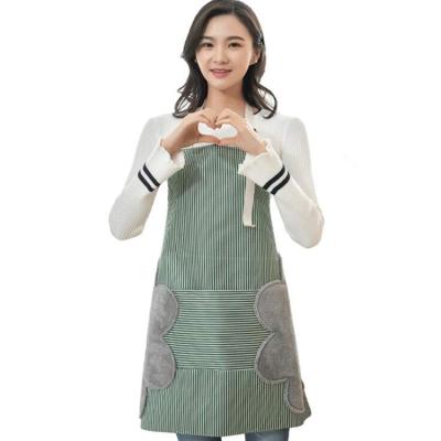 China Custom Waterproof Oxford Logo Chef Aprons Kitchen Cook Drinks / Food Apron Cooking for sale