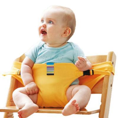 China Portable Polyester Baby Booster Chair Belt Safety Harness Chair Accessory For Baby for sale