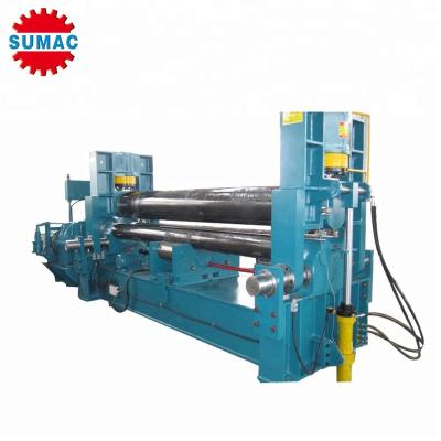 China Middle And Small Type Universal Hydraulic Upper Roller Plate Carbon Steel Rolling Machine for sale