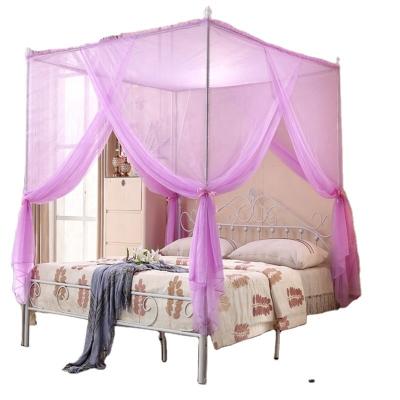 China Beautiful Folded Single Square Mosquito Net Mosquito Net Durable Mosquito Net for sale