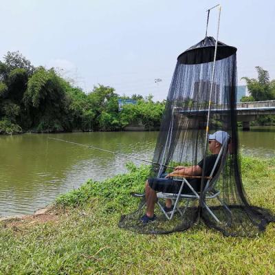 China Camouflage/Field Game Parasol and Outdoor Insect Control with Mosquito Net for Fishing with Stainless Steel Bracket for sale