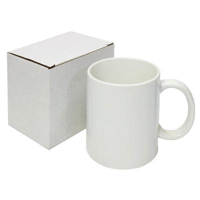 China Success Viable White Matte Amazon Milk Mug Customize Logo Coffee Tea Mug Ceramic White Porcelain Mug Sublimation Rights Blanks Mug for sale