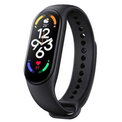 China Original Xiaomi MI Band 7 Smart Watch 1.62 Inch AMOLED Screen MP3 Playback, Support Blood Oxygen Monitoring / 120 Sport Modes for sale