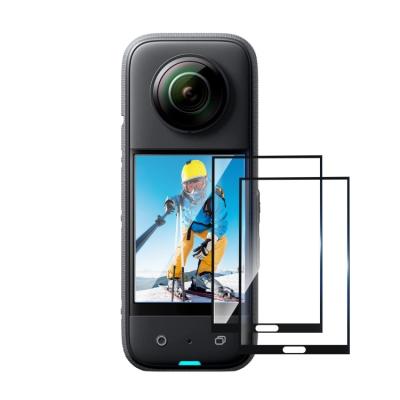 China Wholesale PULUZ 2pcs Curved HD Screen Film for Insta360 X3 Waterproof and Oil Proof HD PU822TC Fingerprint Proof (Transparent) for sale