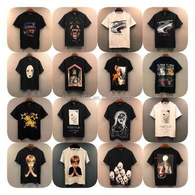 China Anti-wrinkle China makes high-end custom design printed men's T-shirt Cheap fashion custom printed men's T-shirt for sale