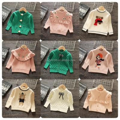 China Anti-Shrink New children's sweater plus fleece thickened winter knit pullover for boys and girls for sale