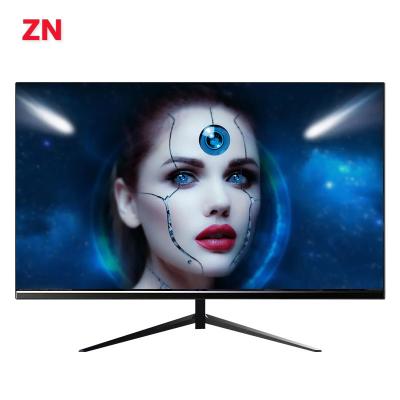 China Cheap Price 21 24 27 Inch High Resolution IPS LCD Monitor PC Flat Gaming Monitor Frameless Uncurved Portable Desks 75hz for sale