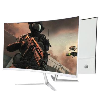 China High Quality 16:9 IPS 1080p CURVED Monitors Anti-Blue Curved Screen Gaming PC Led Computer 75Hz 24 Inch LCD Gaming Monitor for sale