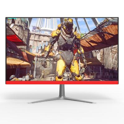 China Good quality 24 inch 1080p thin frameless computer monitors uncurved IPS 24 d-sub with full viewing angle for sale