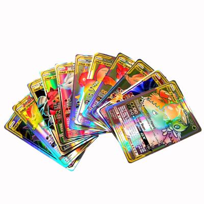 China Copperplate Paper for Pokemon TCG Series TAG TEAM GX Cards 100 GX Unbrokenbonds Pokemon Trading Card Game for sale