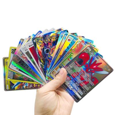 China Copperplate Paper for Pokemon Trading Card Game GX Energy MEGA TCG Trainer Cards 200 Card Fate for sale