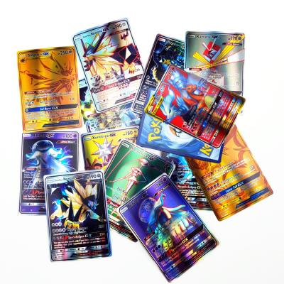 China SUN&MOON Copperplate Pokemon Trading Card Game TAG TEAM GX Cards TEAM 2019 Latest Pokemon TCG Cards for sale