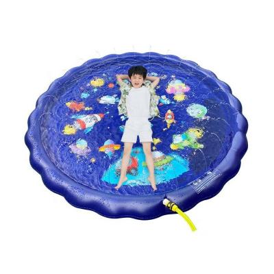 China Kids Play Hot Selling Outdoor Inflatable Water Play Mat Splash Sprinkler Pad for Kids Children Toddlers and Adults Play Equipment for sale