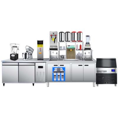 China Hotels Bubble Tea Machine Whole Milk Tea Counter Bar Toppings Frozen Bubble Tea Counter for sale