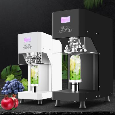 China High Efficient Beverage Plastic Automatic Metal Can Sealing Machine Bottle Sealer Machine Intelligent Pet Tin Can Seamer for sale