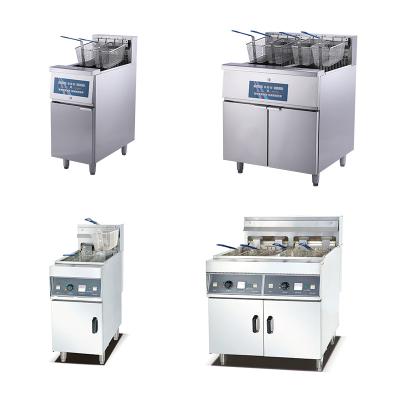 China High Efficient Large Commercial Deep Fryer Floor Stand Up Electric Deep Fryers for sale