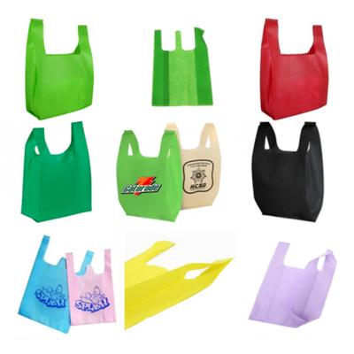 China Wholesale Customized Colored Light Weight Nonwoven Fabric Vest Bag Good Quality Eco-Friendly Eco-Friendly for sale