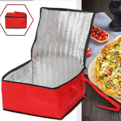 China Customized Waterproof Hot Selling Large Capacity Lunch Non-woven Portable Fresh-keeping Takeaway Cooler Bag for sale