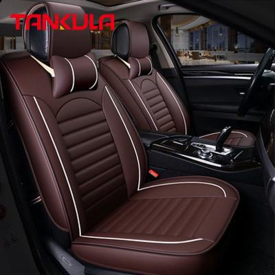 China Washable High Quality Car Seat Cover Universal Leather Universal PU Leather Trim 5d Car Seat Covers for sale