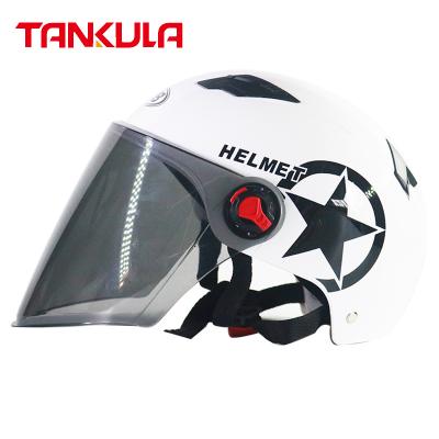 China High Quality Open Face Helmet XL All-size Off Road Sun Shield Motorcycle Sunscreen Versatile Helmet For Men And Women for sale