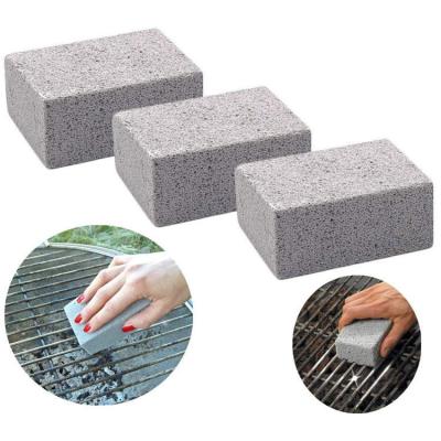 China Sustainable BBQ Grill Brick Block BBQ Grill Racks Cleaning Stone Stains Grease Remover BBQ Tools Kitchen Decorate Instruments for sale