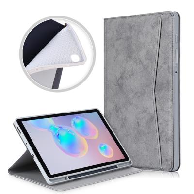 China Customizable High Quality NET-CASE Cover Case For Samsung Galaxy Tab S6 Lite 10.4 SM-P610/P615 Soft TPU Car Line Support Tablet Front Shell for sale