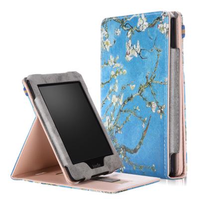 China Lightweight NET-CASE Custom Design Folio Cover Magnetic Flip EBook Case For Amazon Kindle Paperwhite 2018 Generation 1/2/3/4th for sale