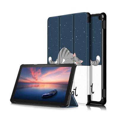 China High Quality Apply New To Fire HD 10 11th Gen 2021 Cover Device Triple Flat Hard Back Shell For Fire HD 10 Plus for sale