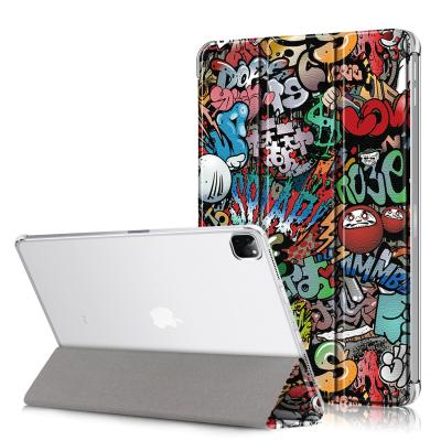 China Hot Selling Lightweight 12.9 Inch Custom Pattern Solid Color Tablet Case For iPad Pro 2021 Protector Case for sale