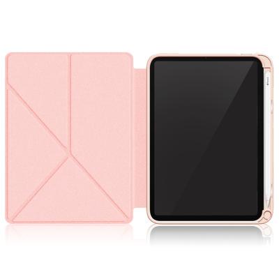 China High Quality Anti Drop Soft Case TPU Tablet Cover For Ipad Mini6 8.4 Inch PU Back Cover With Pencil Holder for sale