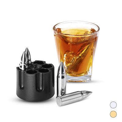 China Large 304 Whiskey Whiskey Stones Stainless Steel Ball Ice Cube Ice Tartar Ice Cooling Frozen Artifact for sale