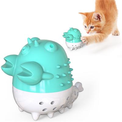 China Cat Mint Toys Interactive Playing Sustainable Care Cat Toothbrush Catnip Toy Dental Rechargeable Feeding Toy With Bell for sale