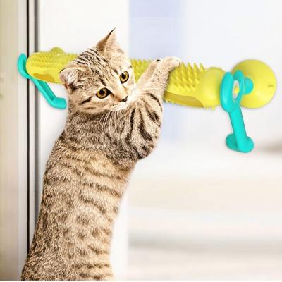 China Cat Toys Viable Pet Tracking Ball Circle Educational Pathway with Moving Balls Satisfies Kitten Hunting Chasing Needs Cat Toy Turntable for sale