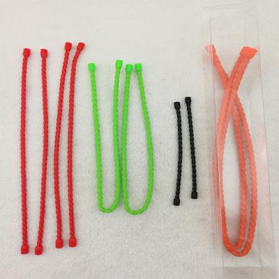 China Hot New Reusable Silicone Rubber Silicone Multifunctional Ties for sale