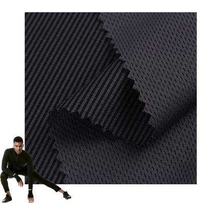 China Manufacture New two-color cationic honeycomb cloth functional water-absorbing quick-drying all polyester bird's eye cloth for sale