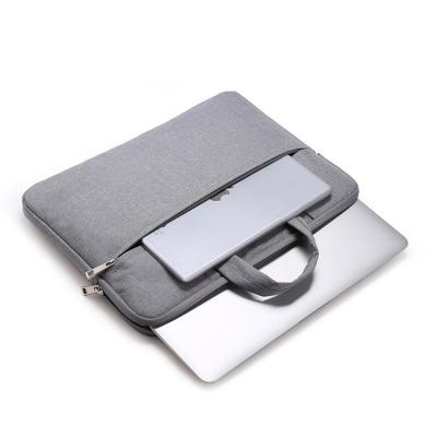 China Polyester+fleece lining high quality 2022 hot sale ladies laptop bags polyester travel business computer bag for sale