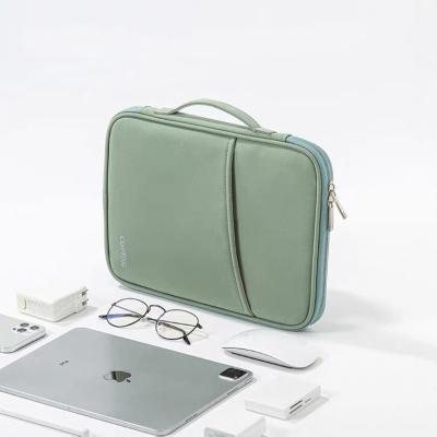 China 2022 Polyester Cotton OEM Laptop Bag 11 12 13 Inch For Woman Computer Waterproof Single Sleeve for sale