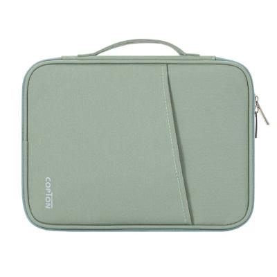 China Multifunctional Portable Polyester Cotton Zipper Laptop Bag For Mac Laptop Sleeve for sale