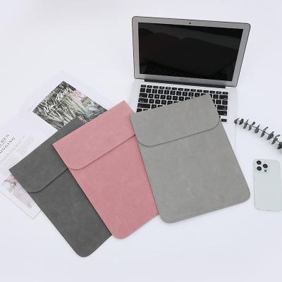 China High Quality PU Leather For Macbook Laptop Sleeve for sale