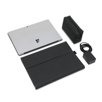 China New Design Surface Pro 8 PU Leather Slim Hole Anti-drop Folding Stand Function Tablet Case For Microsoft Surface Pro 8 for sale