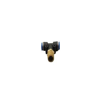 China Factory Wholesale Series Pneumatic Air Brass PC Fit Plastic Quick Connector Used In A Variety Of Scenarios for sale