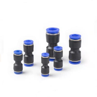 China Building Material Shops Hot Selling Series Plastic Pneumatic Fittings External Connector And Internal Wires Connector for sale