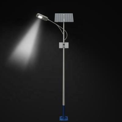 China ROAD why BR SOLAR as excellent manufacturer 7M 60W LED solar street light for 3 years warranty for sale