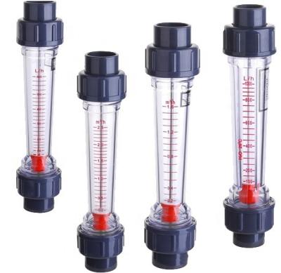 China LZS-15 Plastic Tube Rotameter Flow Meter for 10-600l/h Flow Range and 0.6Mpa Pressure for sale