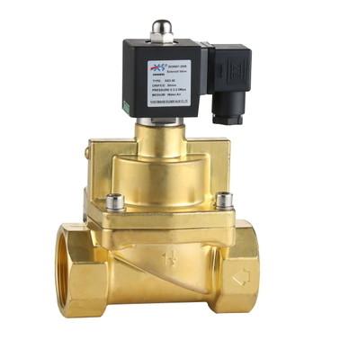 China XSP Grade 2 Way High Pressure Piston Steam Solenoid ValveAC 220V/110V for sale