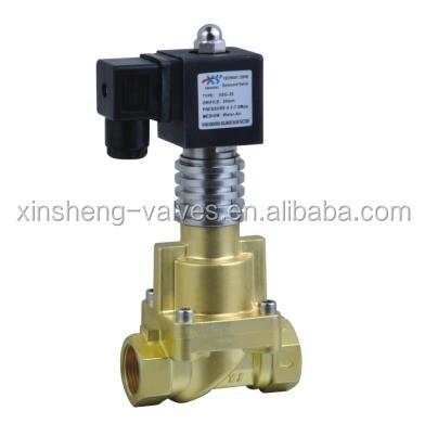 China SS304/Brass High Temperature Solenoid Valve Standard Normally Closed XSGW Series 2 Way for sale