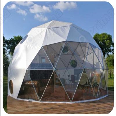 China Luxury Event New Products Tent Resort Geodesic Dome Tent With Bathroom Professional Resort Tent for sale