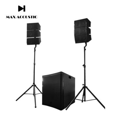 China No 15 Speaker System Home Theater Amplifier Audio Outdoor Passive Speakers Pairs High Quality Cinema Sets Super Bass Dance Disco for sale