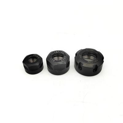 China Heavy Industry Clamping High Precision ER Machine Nut ER Bushing Spare Part ER 20 Accessory Nut for sale